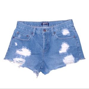 High waisted forever 21 shorts!